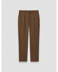 JOSEPH - Coleman Long Gabardine Stretch Trousers - Lyst