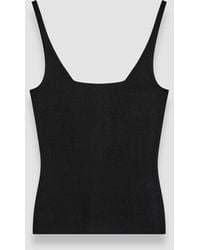 JOSEPH - Gilet en maille Milano stretch - Lyst