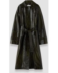 JOSEPH - Zahia Textured Patent Leather Coat - Lyst