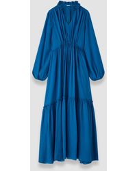JOSEPH - Robe Lotus En Soie Texturée - Lyst