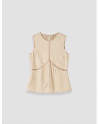 JOSEPH - Hebe Silk Satin Top - Lyst
