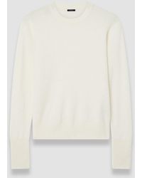 JOSEPH - Light Pure Cashmere Round Neck Jumper - Lyst