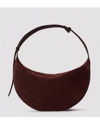JOSEPH - Large Bean Suede Bag - Lyst