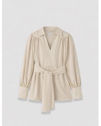 JOSEPH - Bou Crepe Blouse - Lyst
