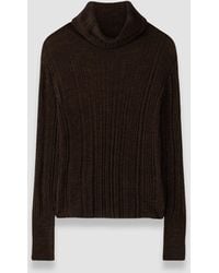JOSEPH - Molony Sheer Wool Rib Jumper - Lyst