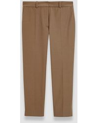 JOSEPH - Bi-stretch Toile Bing Court Trousers - Lyst