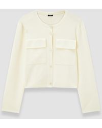 JOSEPH - Veste Style Gilet En Maille De Viscose Stretch - Lyst