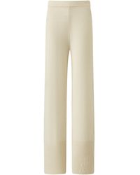 JOSEPH Pantalon en tricot de cachemire pur - Neutre