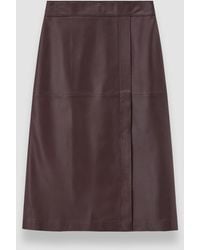 JOSEPH - Sèvres Nappa Leather Skirt - Lyst