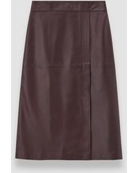 JOSEPH - Sèvres Nappa Leather Skirt - Lyst