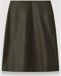 JOSEPH - Niven Soft Nappa Leather Skirt - Lyst