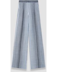 JOSEPH - Alanel Embroidered Stripes Trousers - Lyst