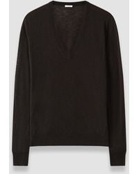 JOSEPH - Cashair V Neck Jumper - Lyst