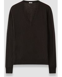 JOSEPH - Cashair V Neck Jumper - Lyst