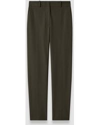 JOSEPH - Coleman Long Gabardine Stretch Trousers - Lyst