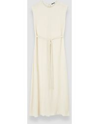 JOSEPH - Robe Garnier En Jacquard Plissé - Lyst