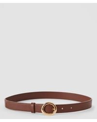 JOSEPH - Rene Textured Leather Belt - Lyst