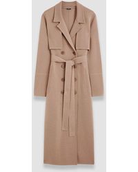 JOSEPH - Milano Knitted Wool Coat - Lyst