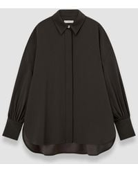 JOSEPH - Camilia Satin Twill Blouse - Lyst