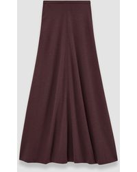 JOSEPH - Wool Jersey Maxi Skirt - Lyst