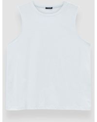 JOSEPH - Cotton Silk Jersey Tank Top - Lyst