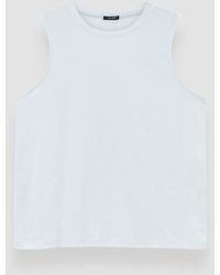 JOSEPH - Cotton Silk Jersey Tank Top - Lyst