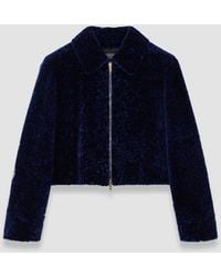JOSEPH - Liris Short Haired Shearling Jacket - Lyst