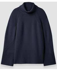 JOSEPH - Loftus Pure Cashmere High Neck Jumper - Lyst