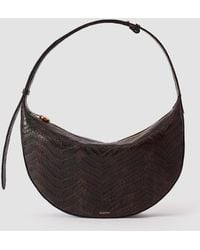 JOSEPH - Large Bean Woven Leather Bag - Lyst