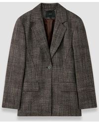 JOSEPH - Fallon Textured Tailoring Wool Jacket - Lyst