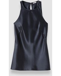 JOSEPH - Ritz Double Satin Top - Lyst