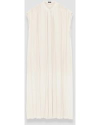 JOSEPH - Airy Plissé Davidge Dress - Lyst