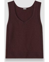 JOSEPH - Aba Pure Cashmere Tank Top - Lyst