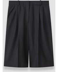 JOSEPH - Gabbie Wool Tailoring Long Shorts - Lyst
