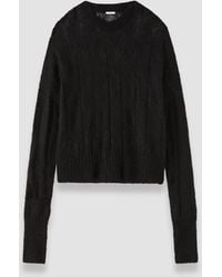 JOSEPH - Delfina Mohair Silk Voile Jumper - Lyst