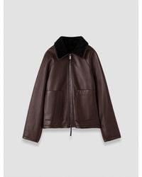 JOSEPH - Kyro Reversible Soft Shearling Jacket - Lyst