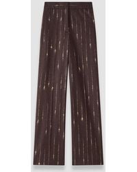 JOSEPH - Isotta Slub Wool Trousers - Lyst