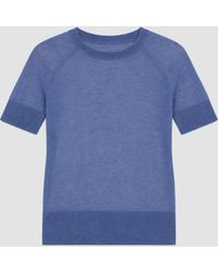 JOSEPH - Poena Cashair Top - Lyst
