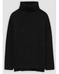 JOSEPH - Cardigan Stitch High Neck Jumper - Lyst