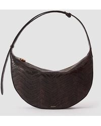 JOSEPH - Large Bean Woven Leather Bag - Lyst
