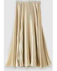 JOSEPH - Essai Lamé Silk Skirt - Lyst