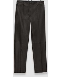 JOSEPH - Leather Stretch Coleman Trousers - Lyst