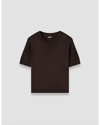 JOSEPH - Jana Silk Knit Top - Lyst