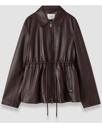 JOSEPH - Tullia Soft Nappa Leather Jacket - Lyst