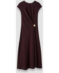 JOSEPH - Taipan Crepe Dress - Lyst