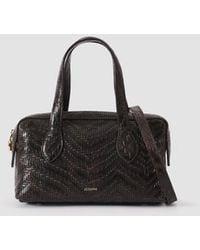 JOSEPH - Mini Loaf Woven Leather Bag - Lyst