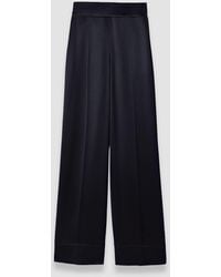 JOSEPH - Dijon Double Satin Trousers - Lyst