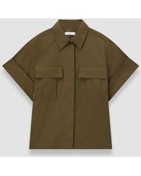 JOSEPH - Justo Cotton Poplin Shirt - Lyst