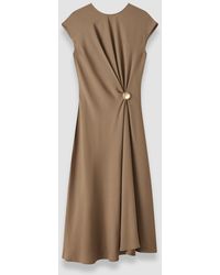 JOSEPH - Taipan Crepe Dress - Lyst