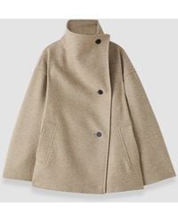 JOSEPH - Isaia Wool Blend Coat - Lyst